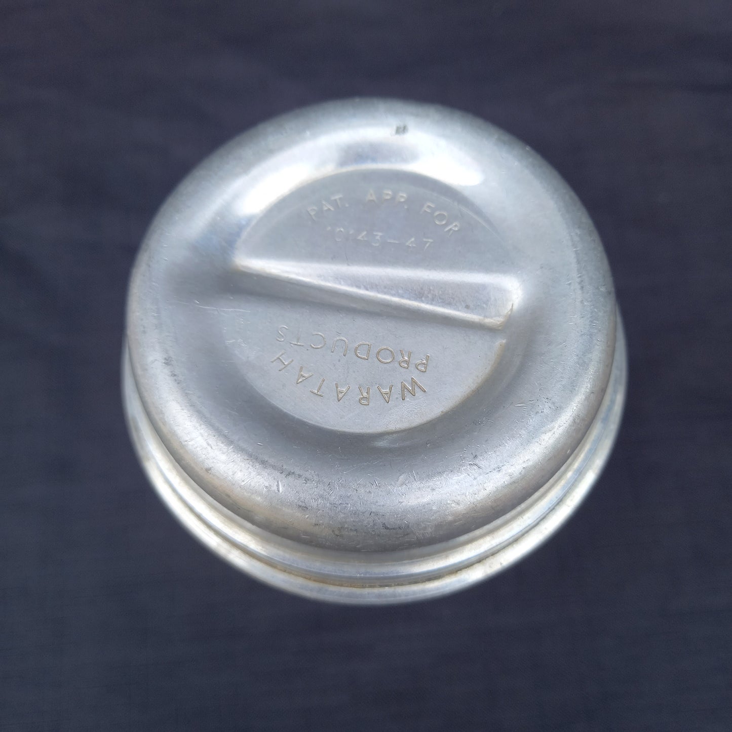 Vintage Waratah Aluminium Milk Shaker – Pat No. 10143-47-Vintage Kitchenware / Milkshake Shaker-Tilbrook and Co