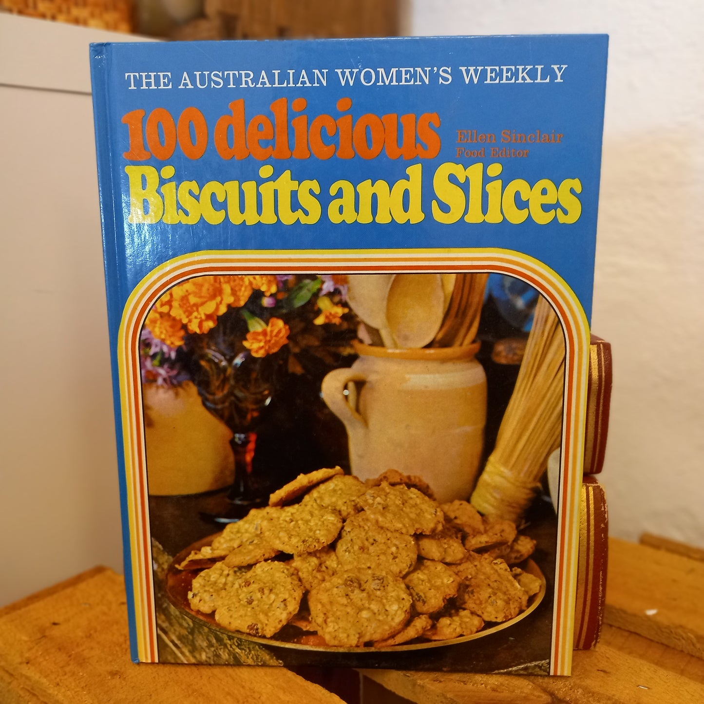 The Australian Women's Weekly: 100 Delicious Biscuits and Slices by Ellen Sinclair (1972)-Vintage Cookbook-Tilbrook and Co