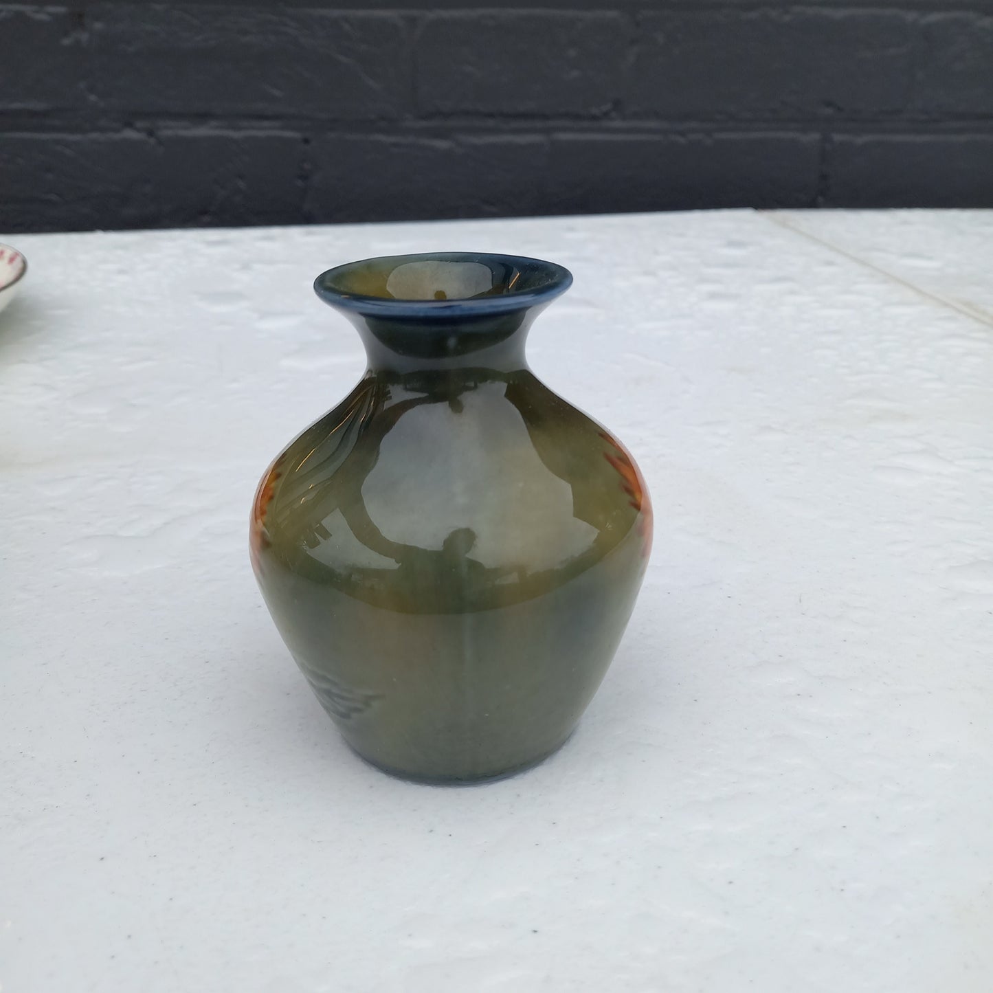 Vintage Wade Ireland Ceramic Bud Vase – Sunflower Design, c.1970-Vintage Vase-Tilbrook and Co