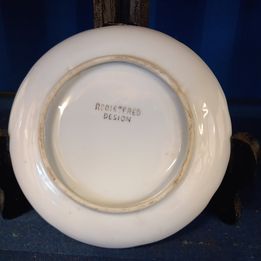 Tying Shoe Plate - Brownie Downing Blue Ballerina Plate – Tying Shoes Design, Vintage Australian Mini Plate (10 cm)-Vintage Decorative Plate-Tilbrook and Co