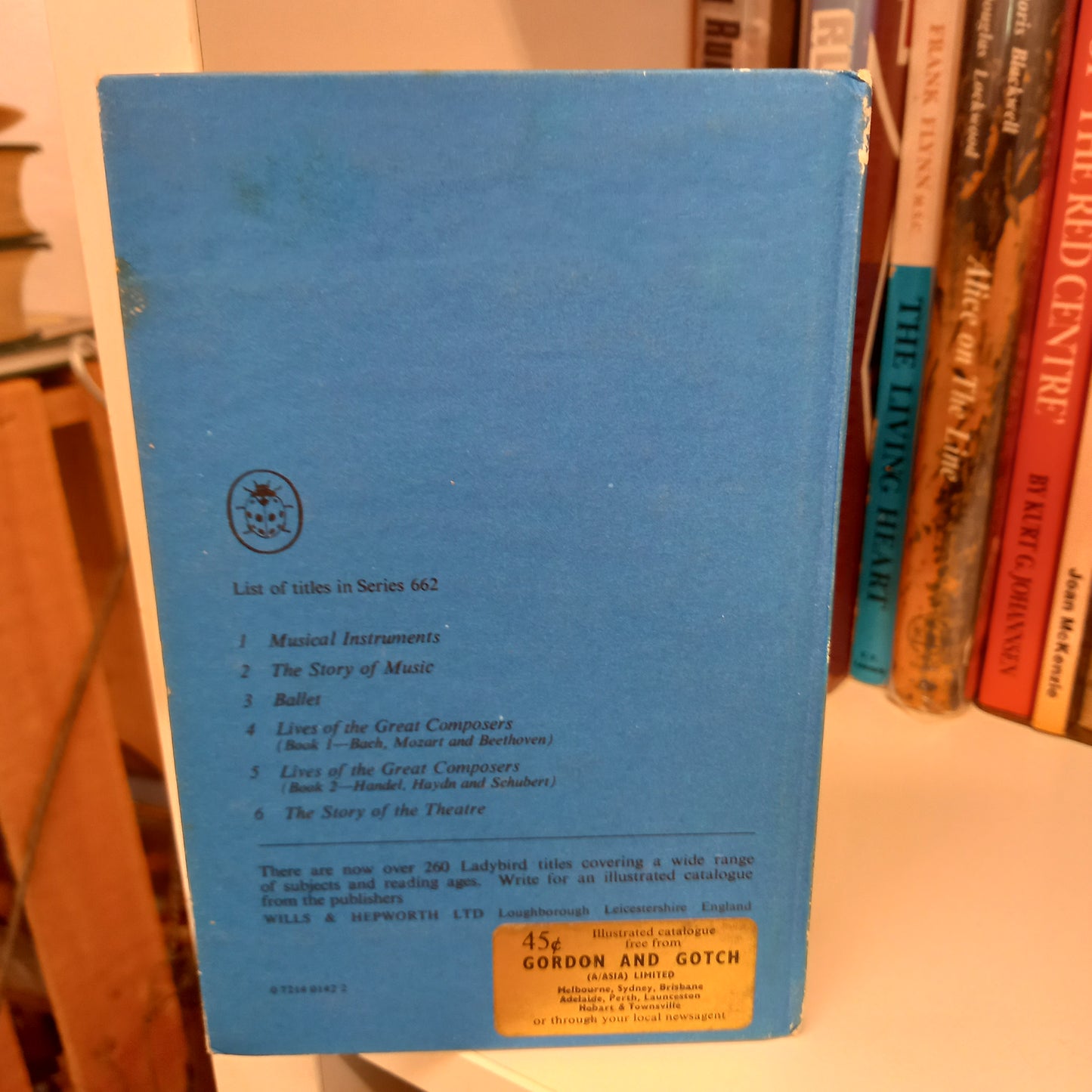 A Ladybird Book of Musical Instruments (History of the Arts) by Ann Rees-Books-Tilbrook and Co