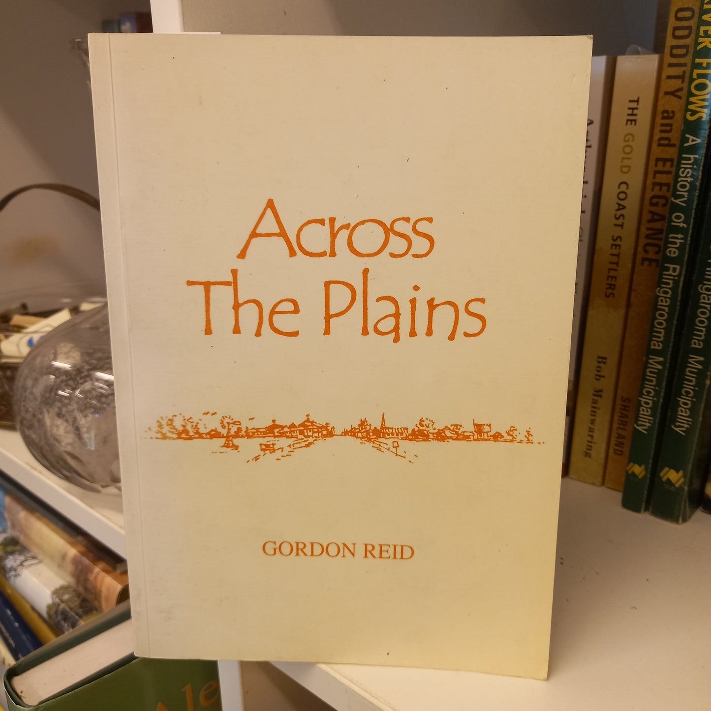 Across the Plains by Gordon Reid-Books-Tilbrook and Co