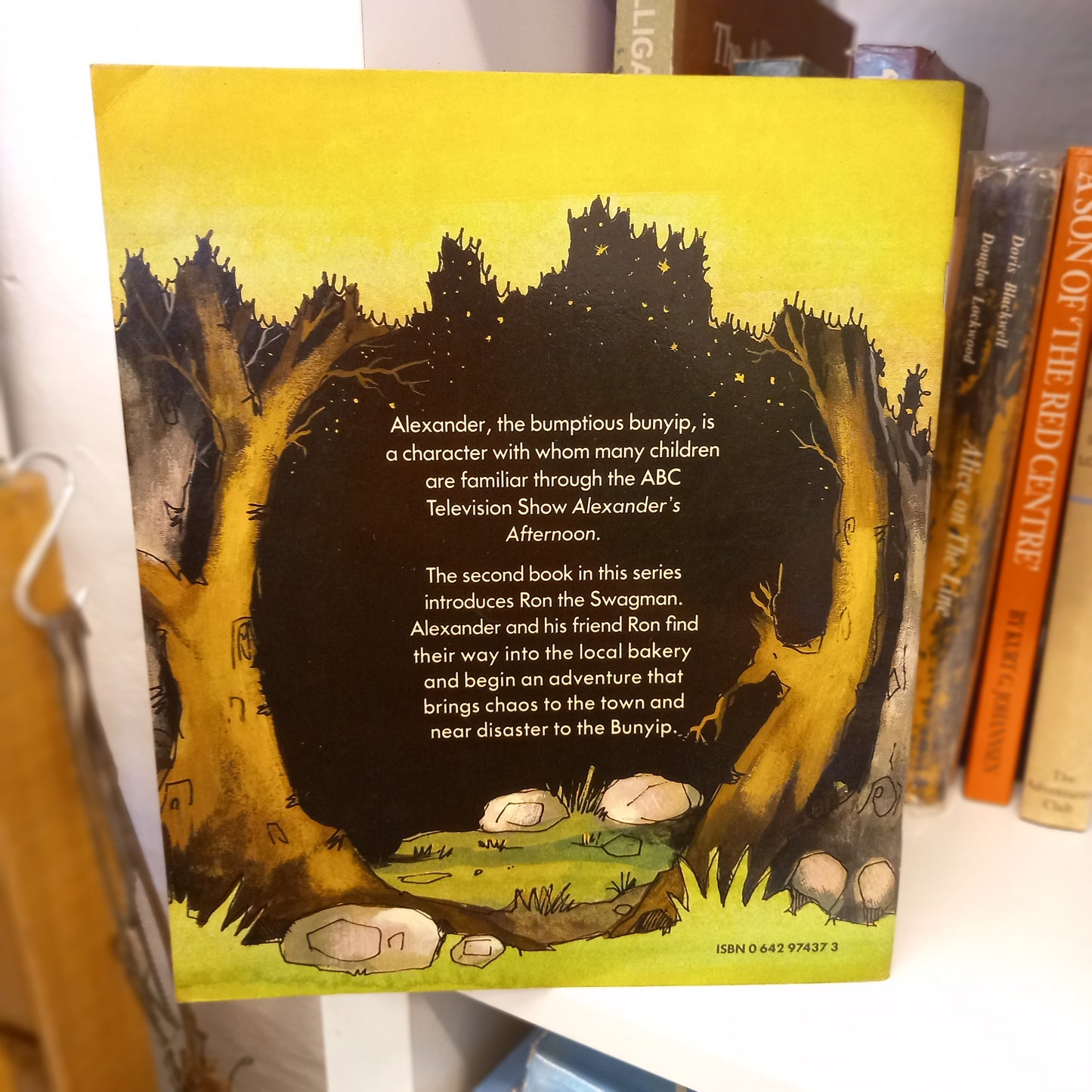 Alexander Bunyip and the swagman by Michael Salmon-Book-Tilbrook and Co