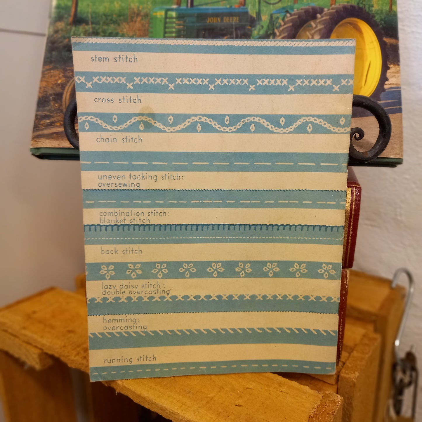 Anchor Needlework Series: Embroidery Stitches – Book No. 5-Vintage needlework booklet / Embroidery instruction-Tilbrook and Co