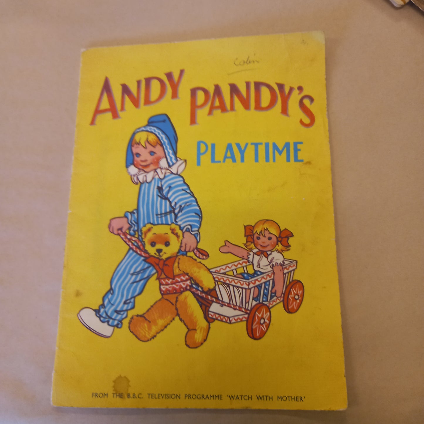 Andy Pandy's Playtime from the B.B.C Television Programme Watch with Mother-Books-Tilbrook and Co