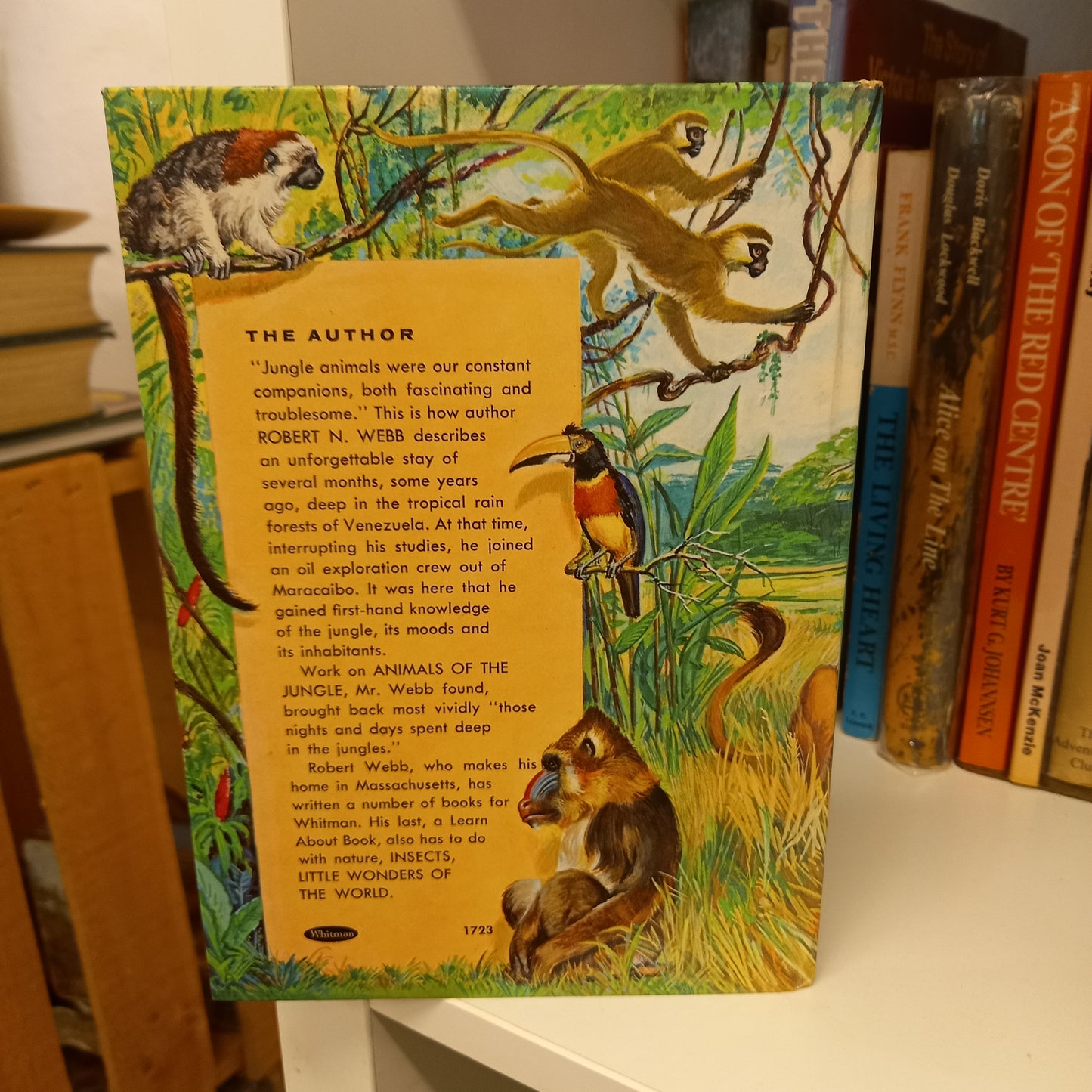 Animals of the jungle (A Whitman learn about book) by Robert N. Webb-Books-Tilbrook and Co