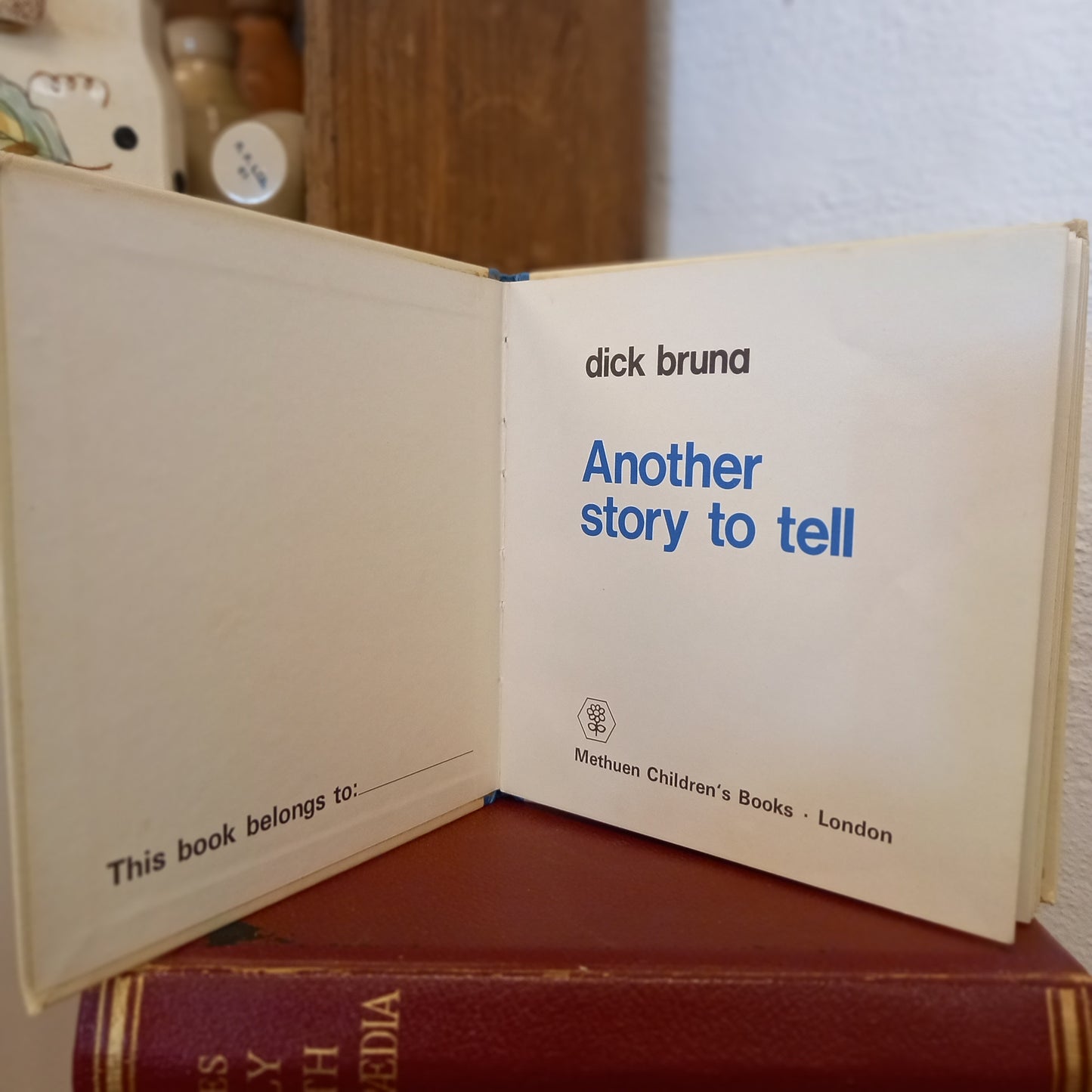 Another Story to Tell by Dick Bruna (1976 First Edition)-Vintage Children's Book-Tilbrook and Co