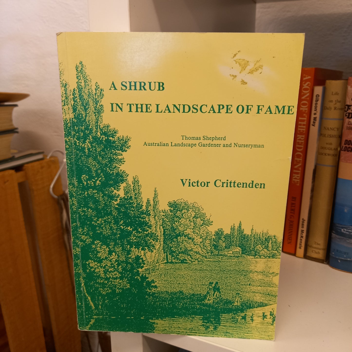 A shrub in the landscape of fame Thomas Shepherd, Australian landscape gardener and nurseryman by Victor Crittenden-Books-Tilbrook and Co