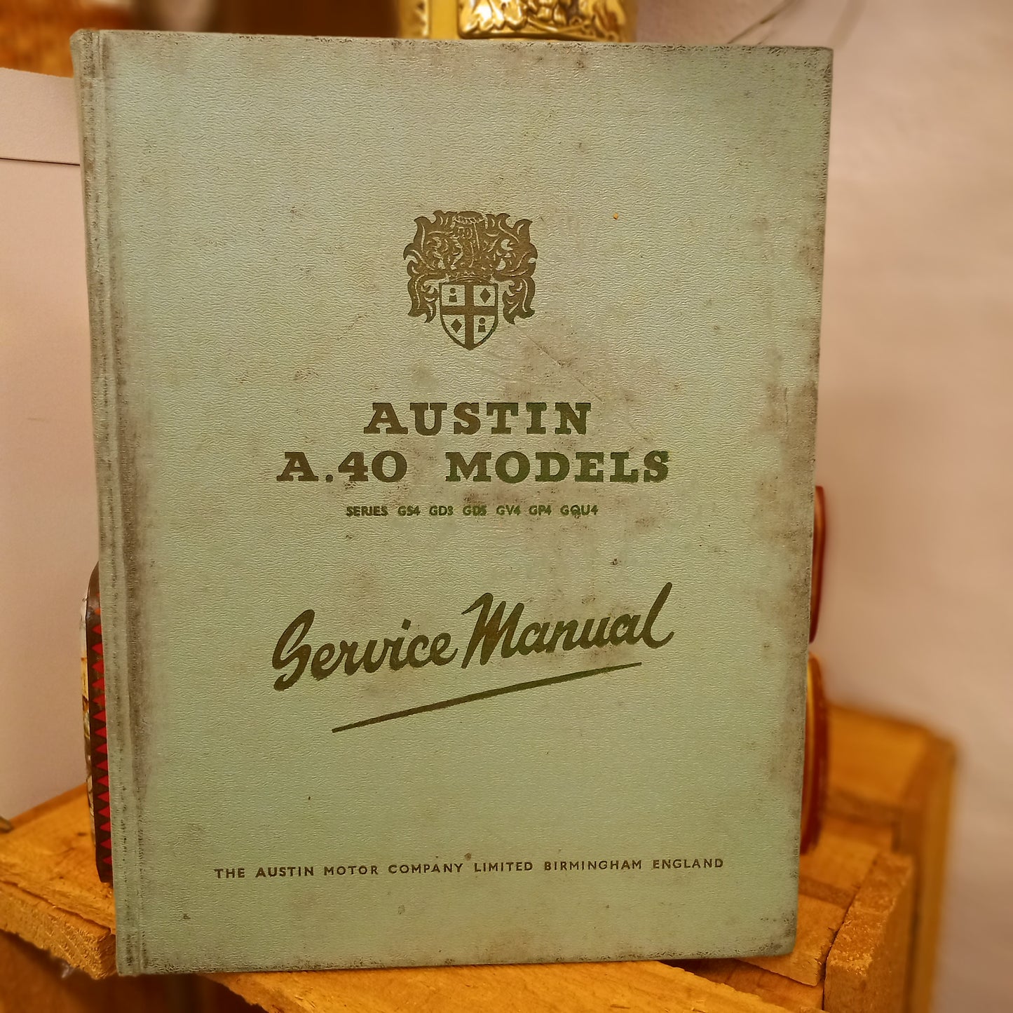 Austin A40 Models Service Manual – Series GS4, GD3, GD5, FV4, GP4, GQUA (October 1953)-Vintage Automotive Workshop Manual / Technical Reference-Tilbrook and Co