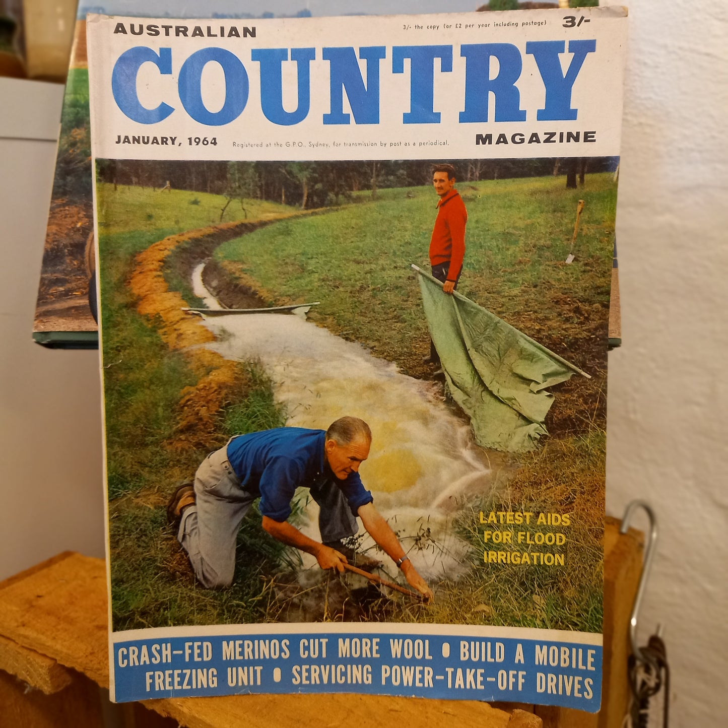 Australian Country Magazine – January 1964-Vintage agricultural periodical / Rural magazine-Tilbrook and Co
