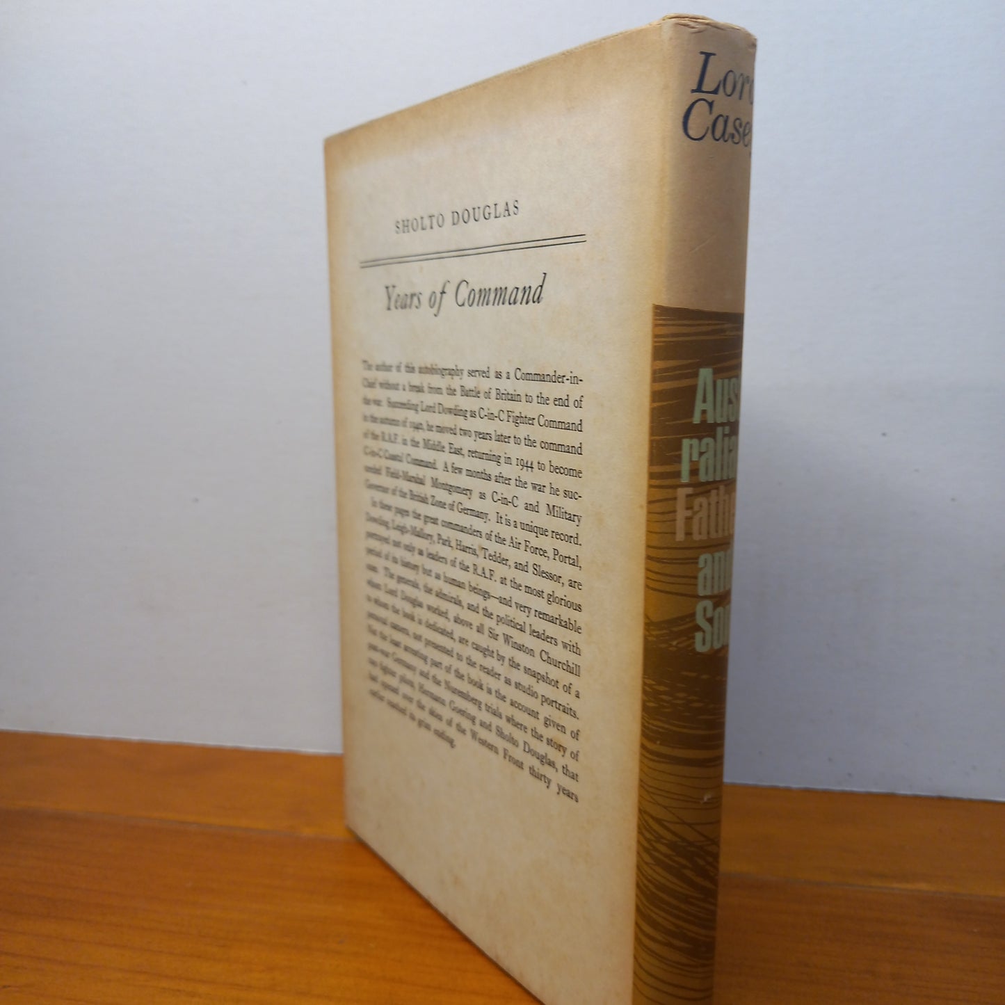 Australian Father and Son by Lord Casey | Biography of Three Generations of the Casey Family (1966, Hardcover)-Australian Biography / Family History-Tilbrook and Co