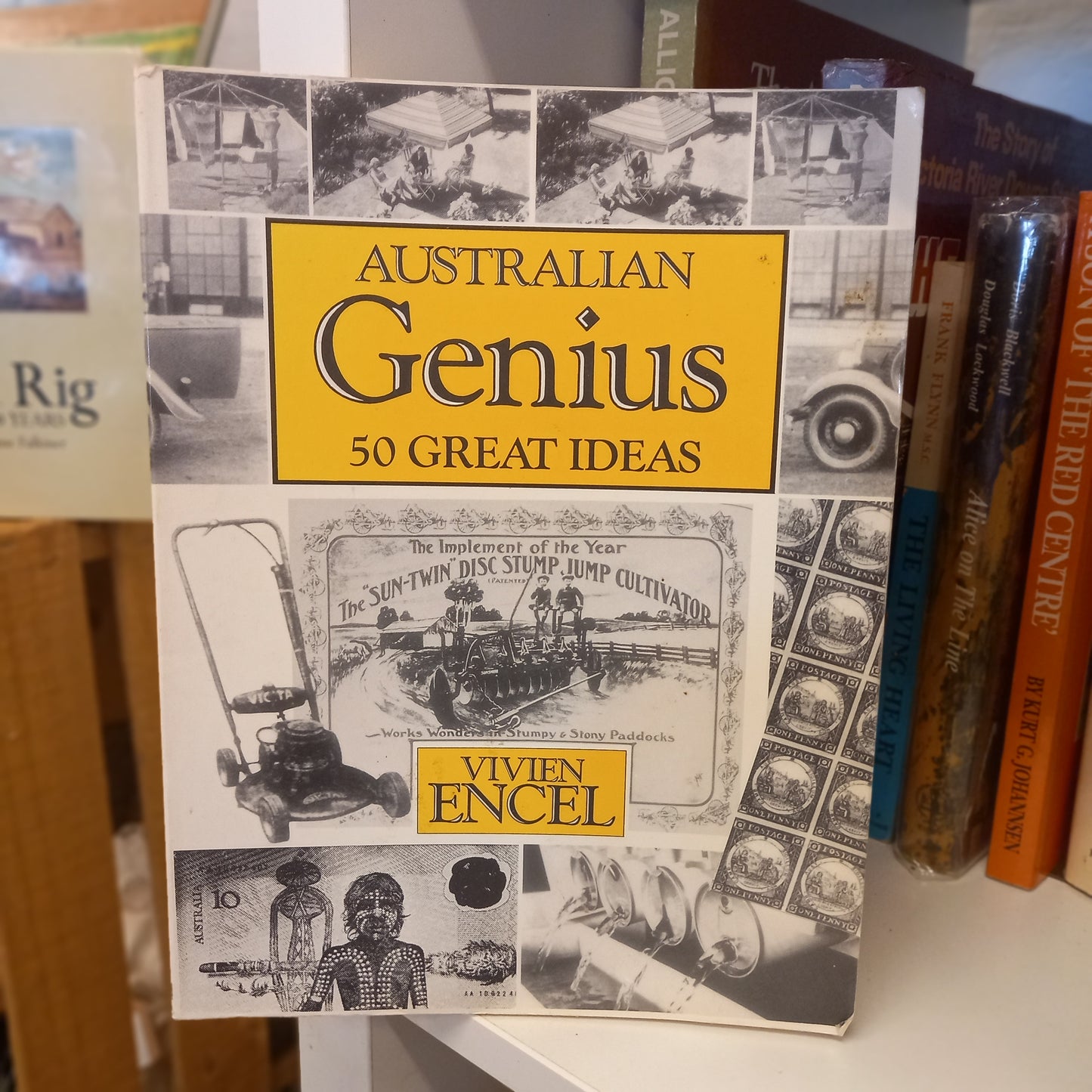 Australian Genius: 50 Great Ideas by Vivien Encel-Book - Australian Innovation / Invention History / Popular Non-Fiction-Tilbrook and Co