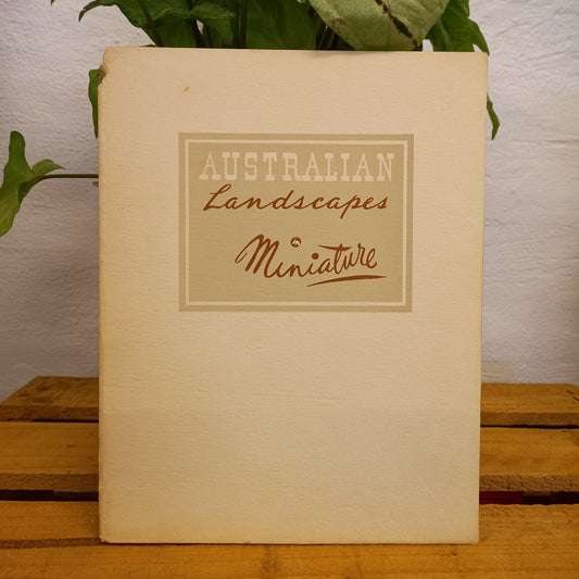 Australian Landscapes in Miniature by Roy H Goddard-Books-Tilbrook and Co