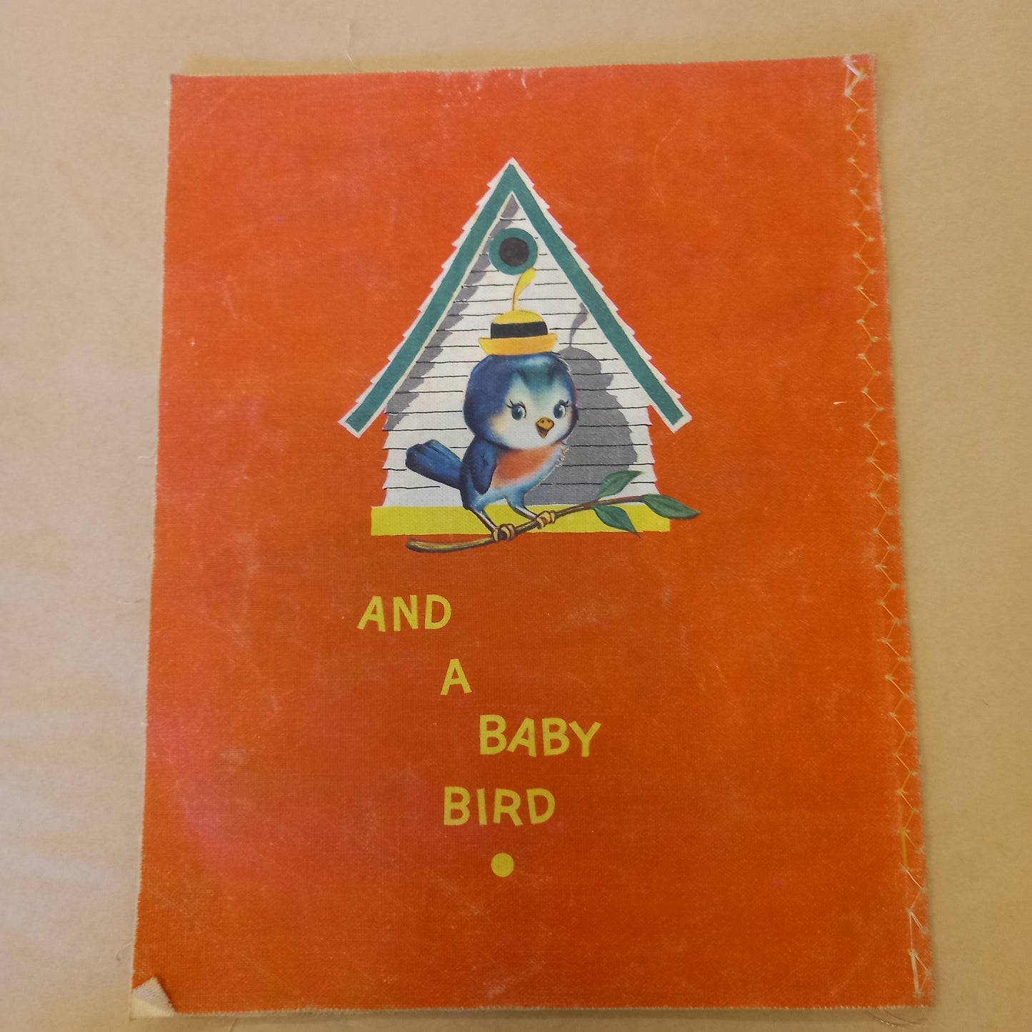 Baby's Animals - Real Cloth book-Books-Tilbrook and Co