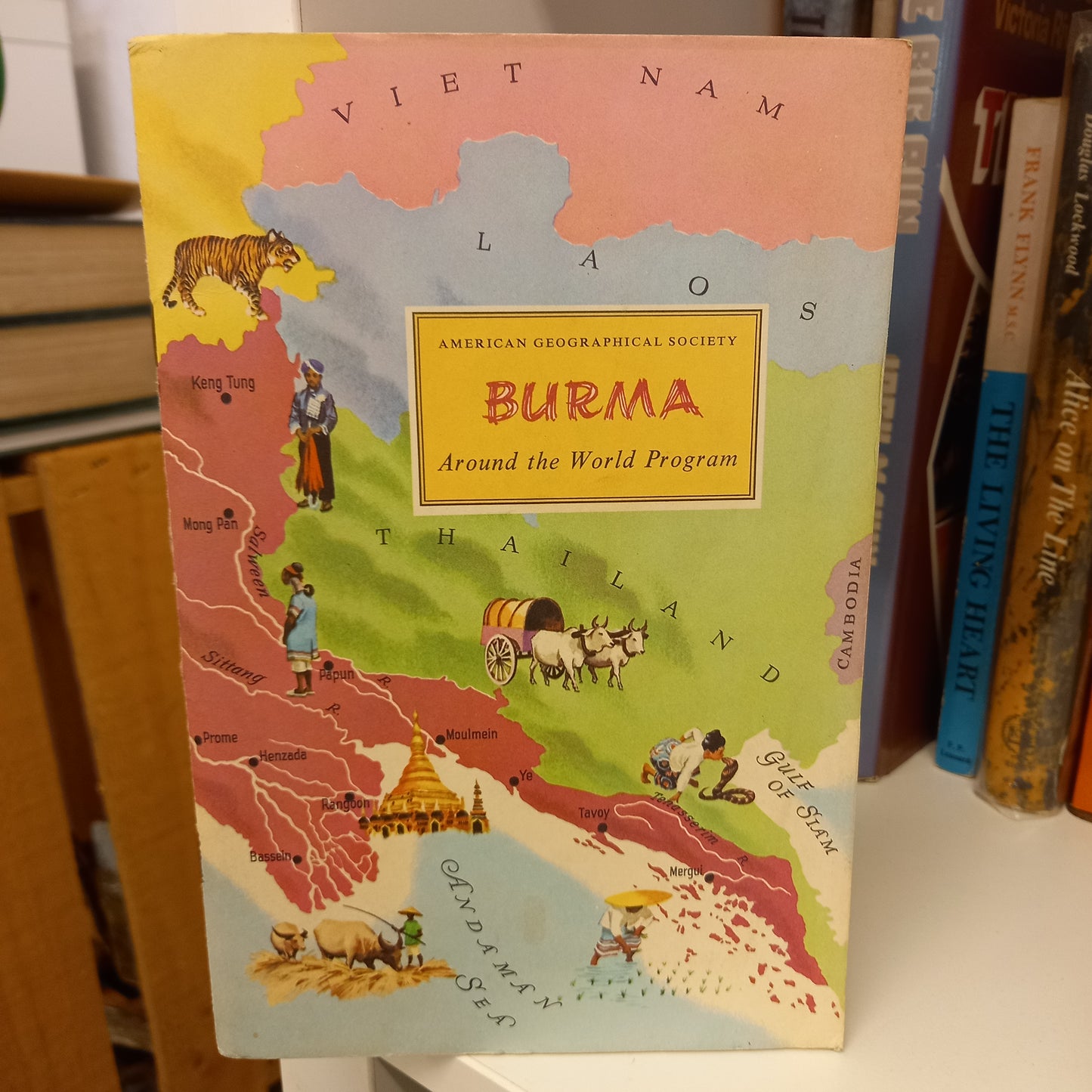Burma Around the World Program (American Geographical Society) by Richard Dunlop-Books-Tilbrook and Co