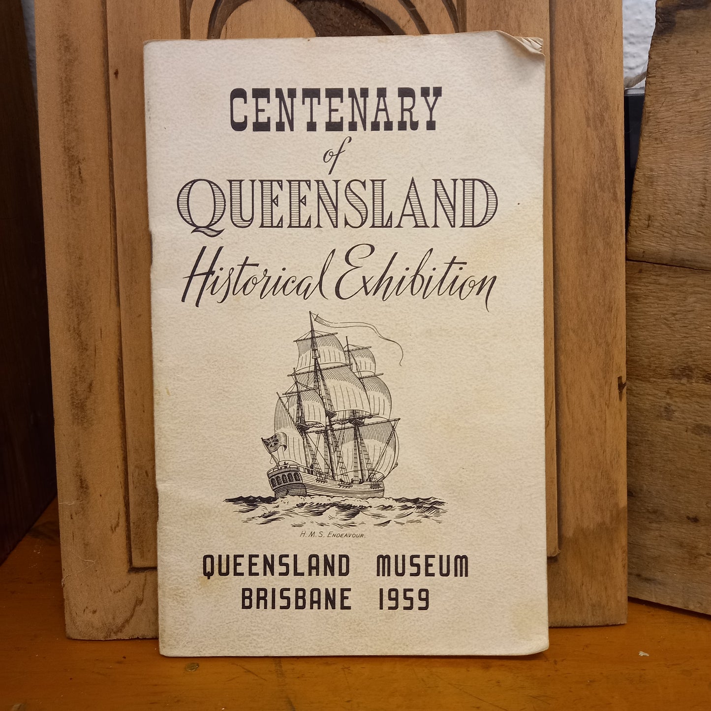 Centenary of Queensland Historic Exhibition Queensland Museum Brisbane 1959-Ephemera-Tilbrook and Co