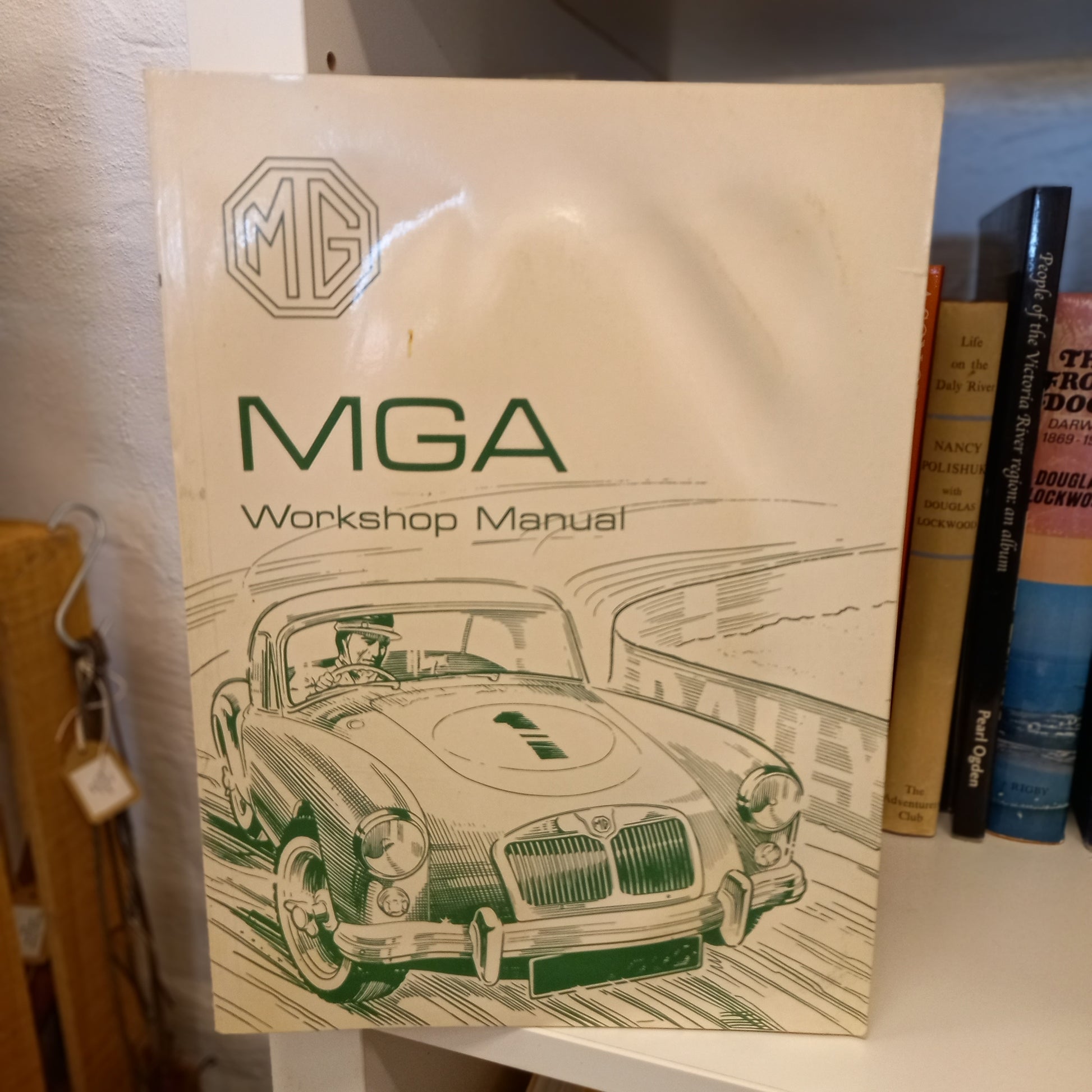 MG MGA Workshop Manual 1500, 1600 and 1600 Mk2: AKD600D by MG Cars Ltd. (1996)-Book – Non-Fiction/Workshop Manual/Automotive/British Classic Cars-Tilbrook and Co