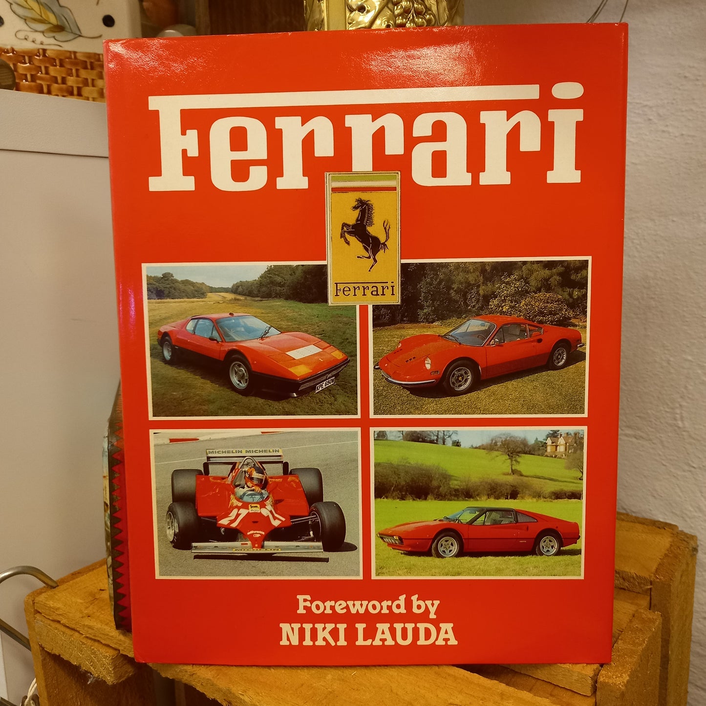 Ferrari by Godfrey Eaton (1982)-Motoring History Book-Tilbrook and Co