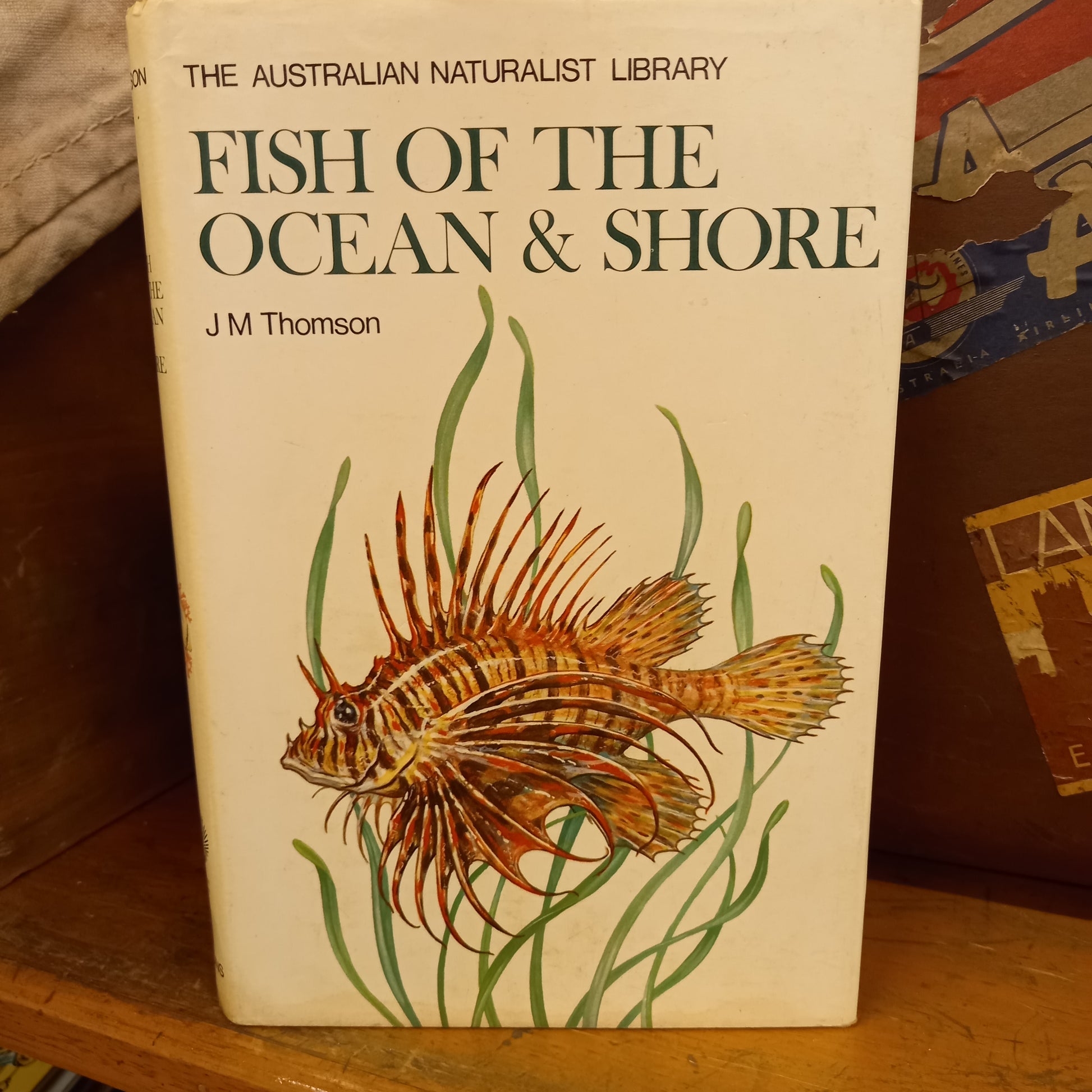 Fish of the ocean & shore (Australian naturalist library) by J M Thomson-Ephemera-Tilbrook and Co