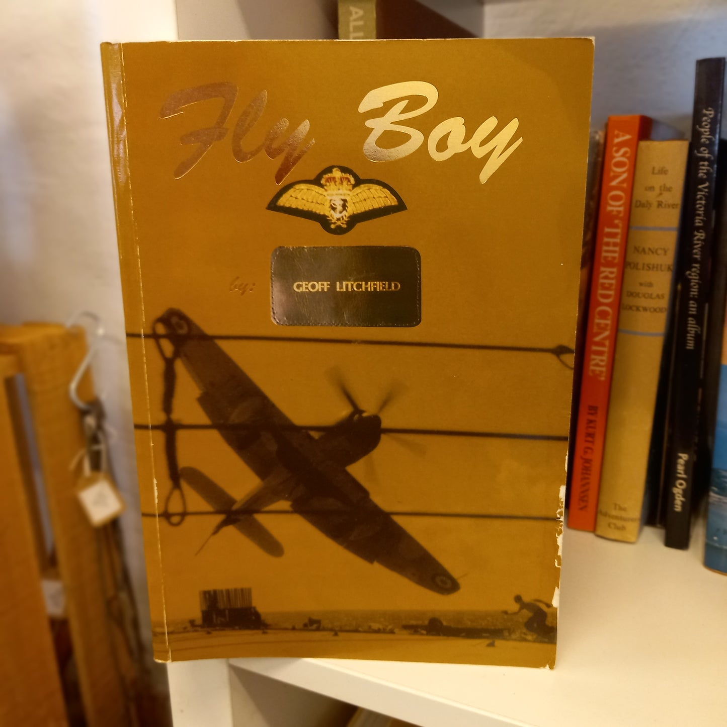 Fly Boy by Geoff Litchfield (2002, Softcover)-Book - Autobiography / Military aviation history / Australian pilot memoir-Tilbrook and Co