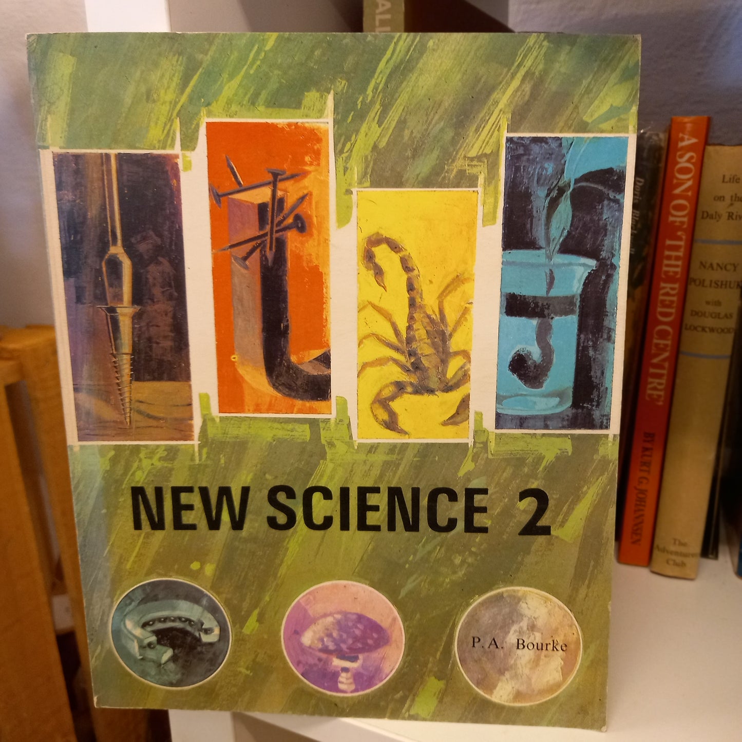 New Science: Book Two by P.A. Bourke (1977 Softcover)-Vintage School Books-Tilbrook and Co