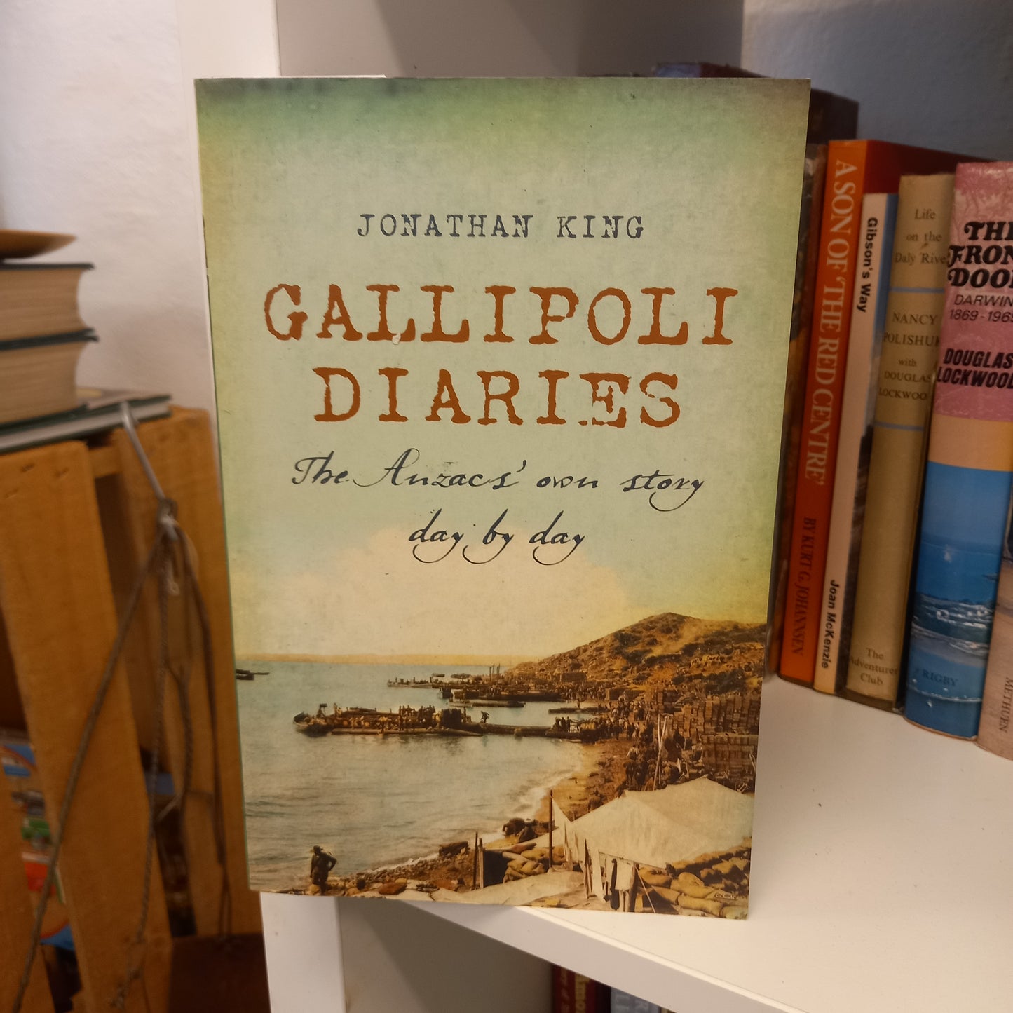 Gallipoli Diaries by Jonathan King-Books-Tilbrook and Co