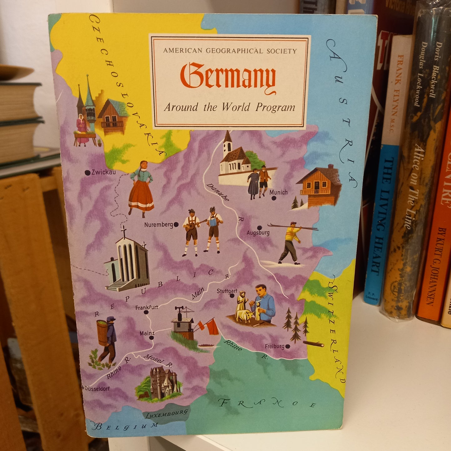 Germany Around the World Program (American Geographical Society) by Ludwik and Eileen Teclaff-Books-Tilbrook and Co