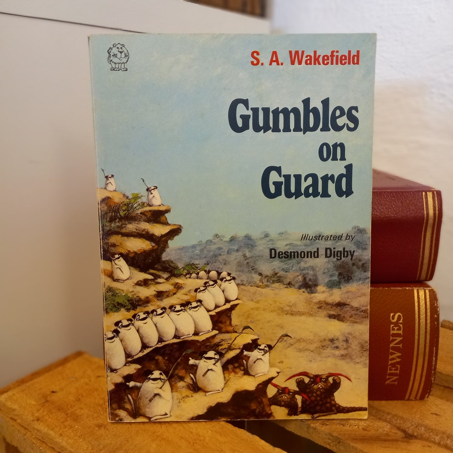 Gumbles on Guard by S.A. Wakefield, Illustrated by Desmond Digby (1985 Reprint)-Vintage Children's Book-Tilbrook and Co