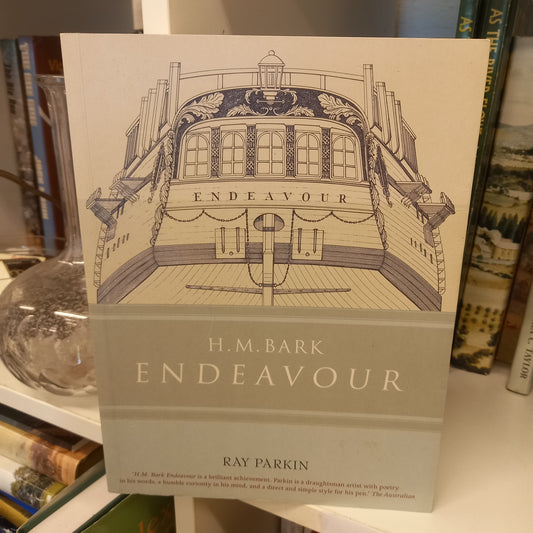 H.M. Bark Endeavour by Ray Parkin-Books-Tilbrook and Co