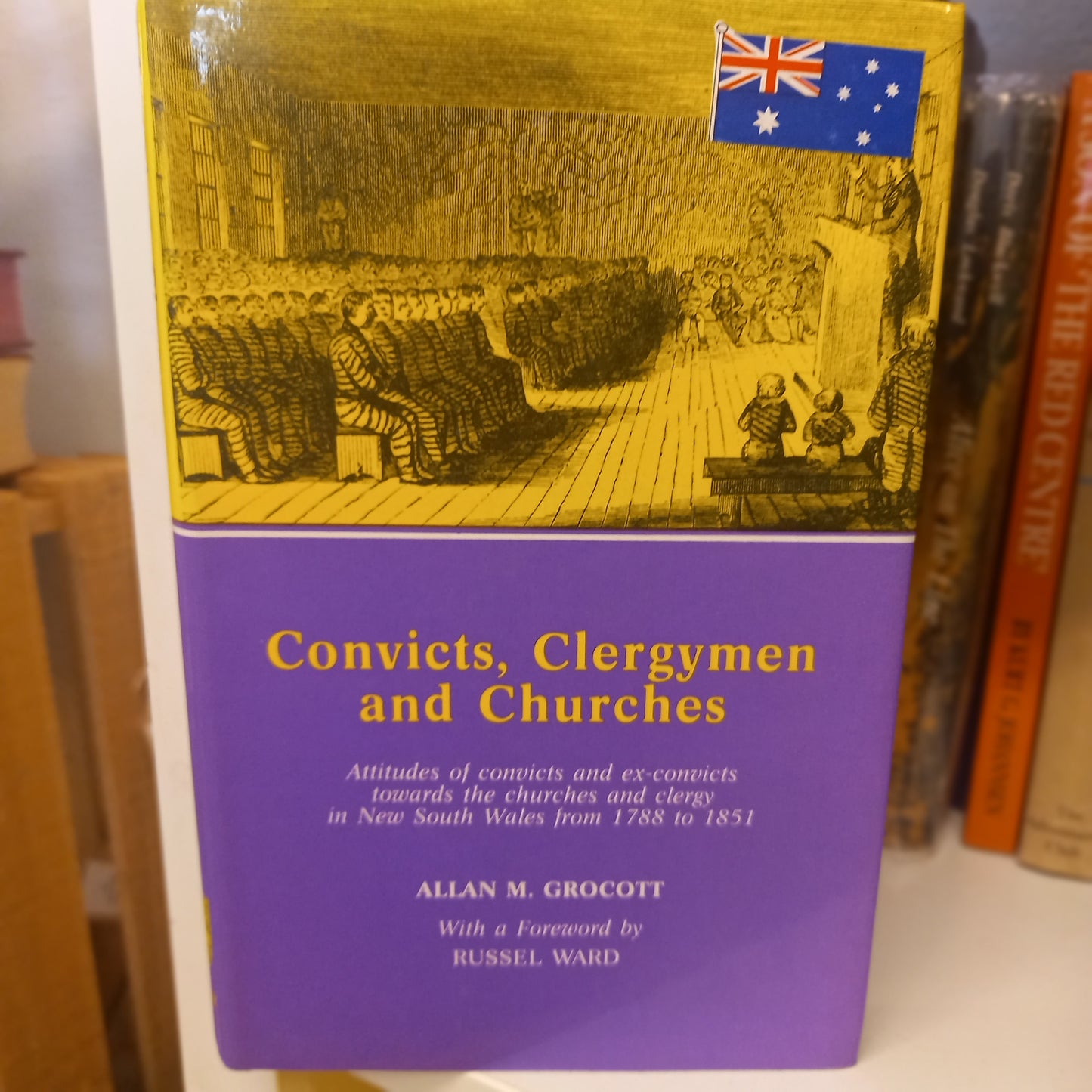 Convicts, Clergymen and Churches by Allan M. Grocott (1980, Hardcover)-Book – Australian History / Religious & Social History-Tilbrook and Co