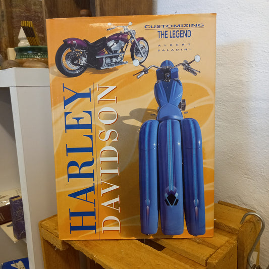 Harley Davidson / Albert Saladini-Book - Motorcycle History / Illustrated Automotive Book-Tilbrook and Co