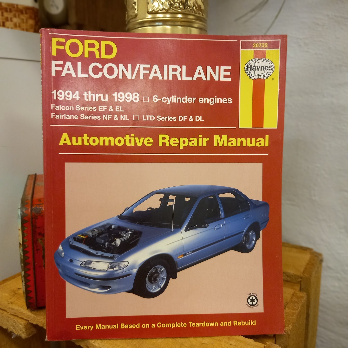 Ford Falcon & Fairlane 1994–1998: Australian Automotive Repair Manual – Haynes Manual by Jeff Killingsworth & John H. Haynes-Automotive Repair Manual-Tilbrook and Co