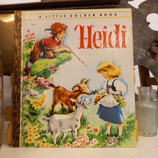Heidi ( A little Golden Book ) #124-Books-Tilbrook and Co