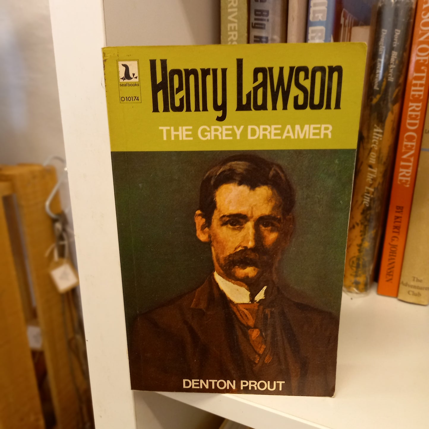 Henry Lawson: The Grey Dreamer by Denton Prout (1977, Softcover – Seal Books Edition)-Book - Literary biography / Australian literature / Cultural history-Tilbrook and Co