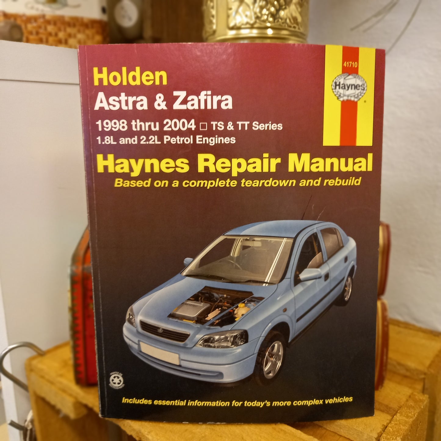 Holden Astra & Zafira (1998–2004) by A.K. Legg (Haynes Manual)-Automotive Workshop Manual-Tilbrook and Co