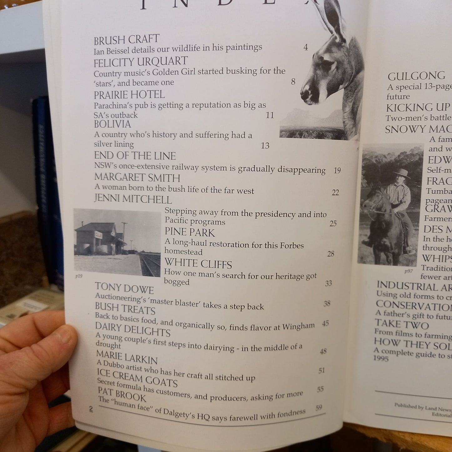 The Land Annual – The Land News Edition (1996, 85th Anniversary Commemorative Issue)-Books-Tilbrook and Co