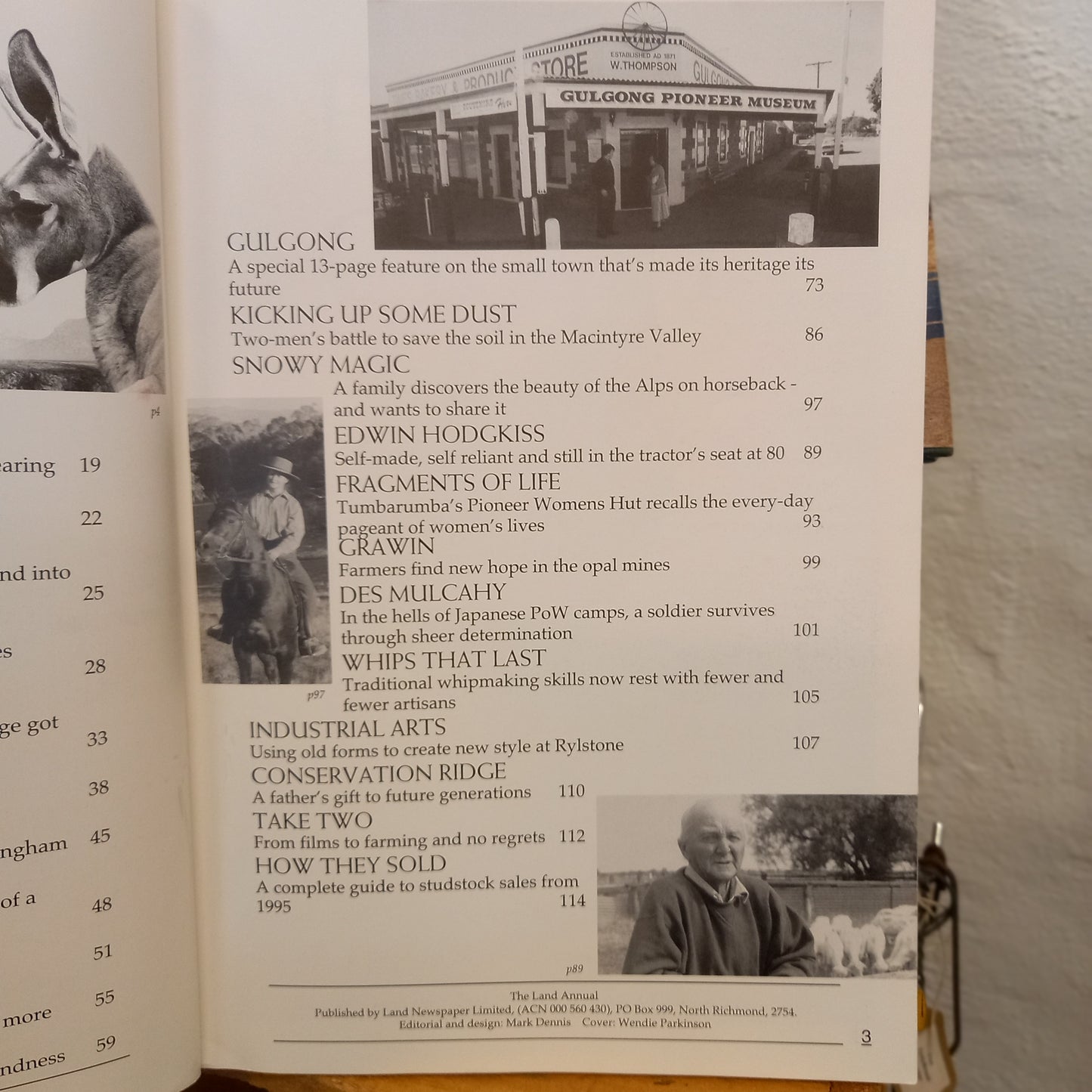 The Land Annual – The Land News Edition (1996, 85th Anniversary Commemorative Issue)