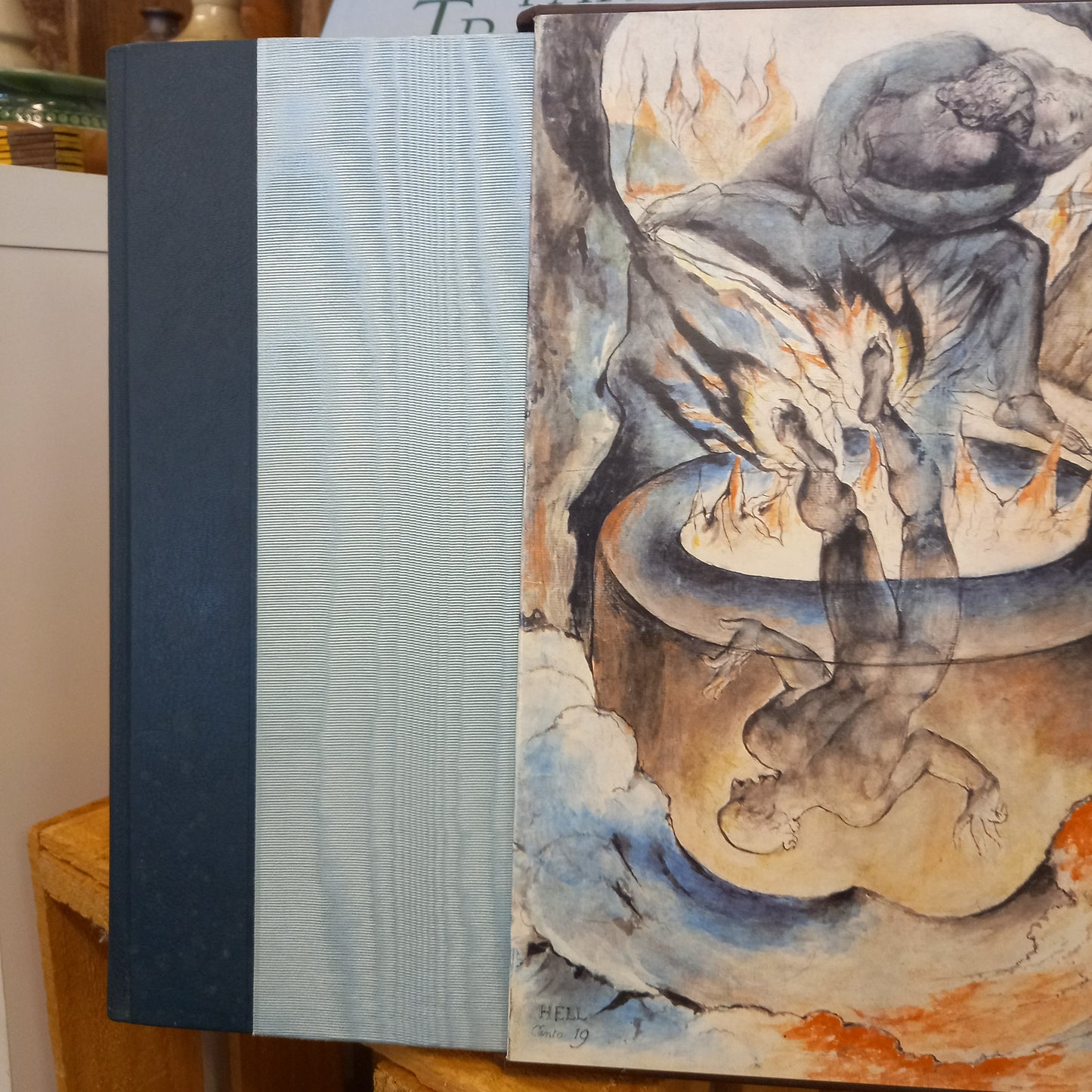 Inferno by Dante Alighieri (Folio Society Edition, 2007) – Illustrated by William Blake-Book - Classic literature / Poetry-Tilbrook and Co