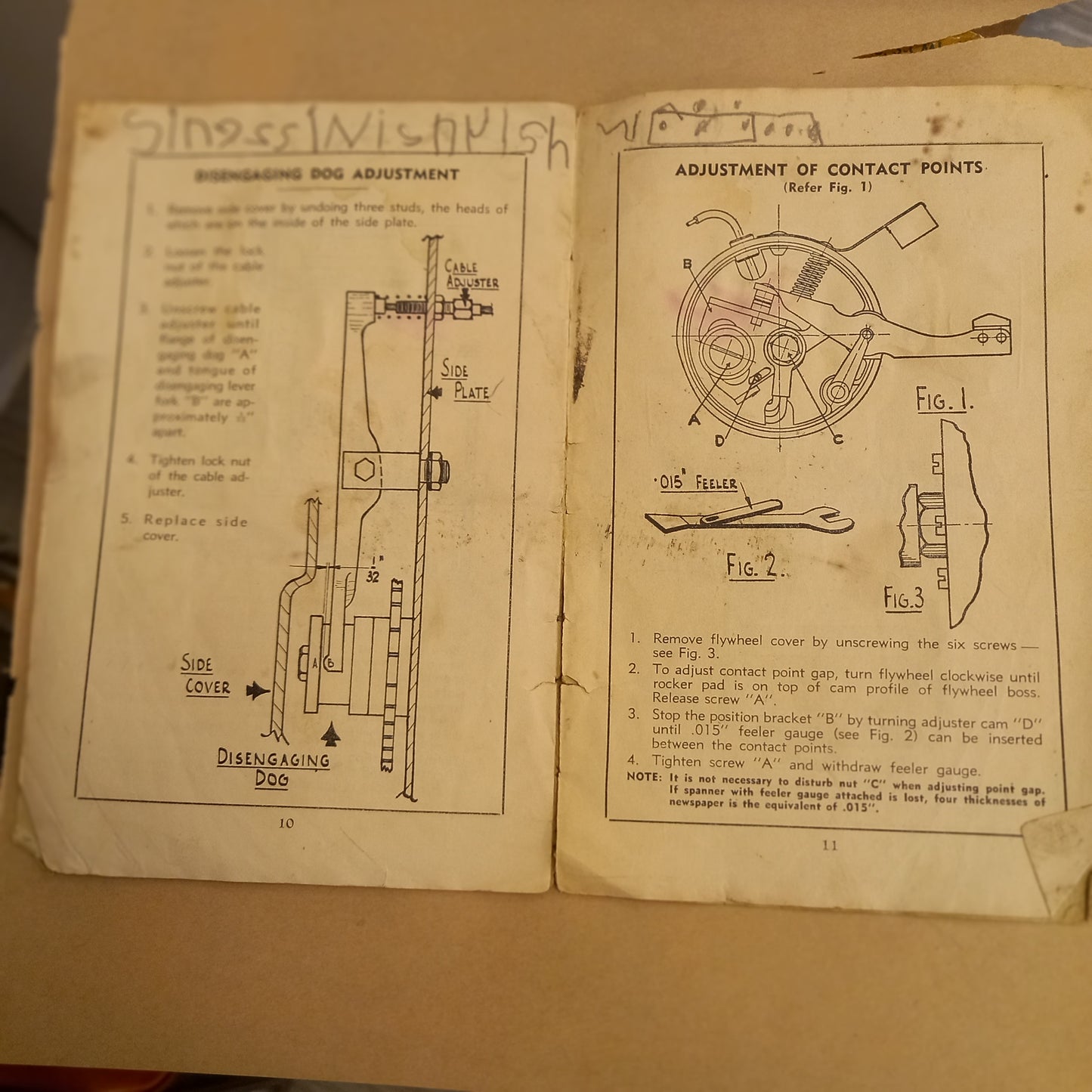 Instruction Manual for Austral-Villiers Motor Mowers – Condeco Pty Ltd, 1930s-Vintage Instruction Manual-Tilbrook and Co