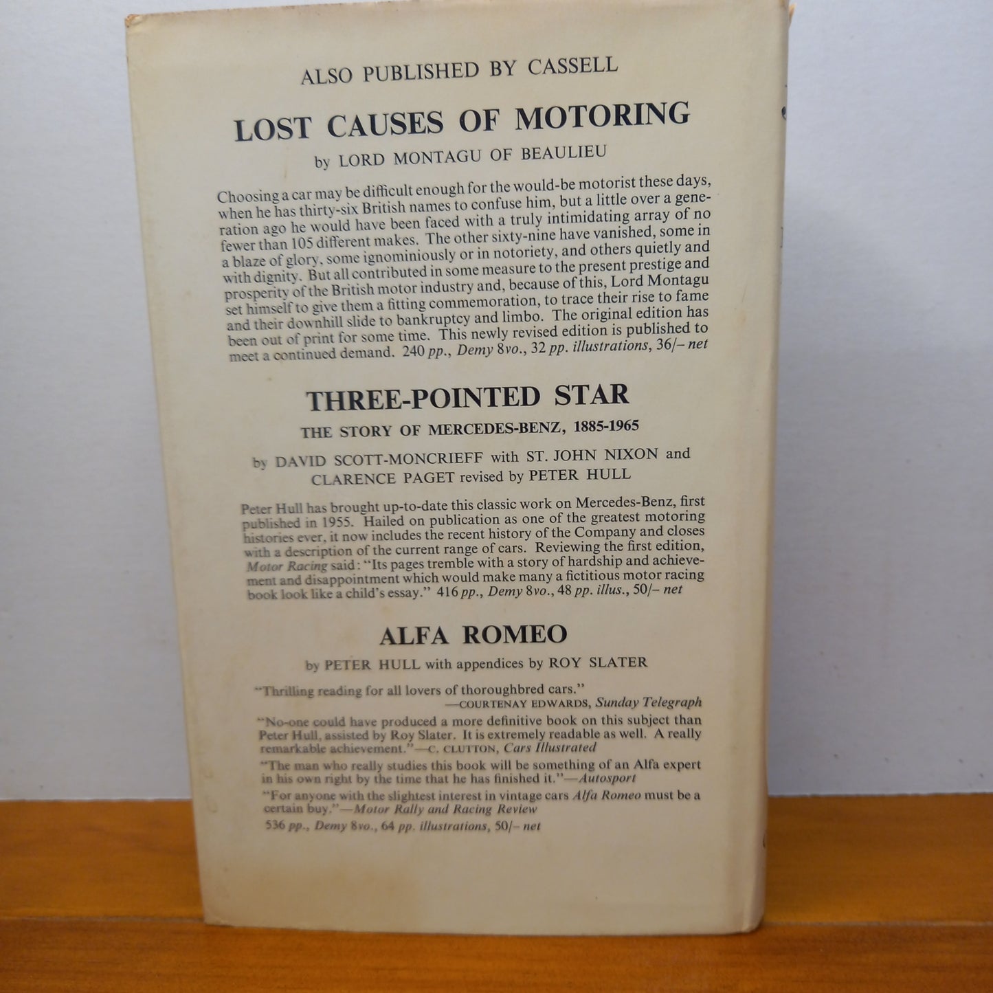 Jaguar: A Biography by Lord Montagu of Beaulieu (3rd Edition, 1967)-Book - Vintage Automotive Book-Tilbrook and Co