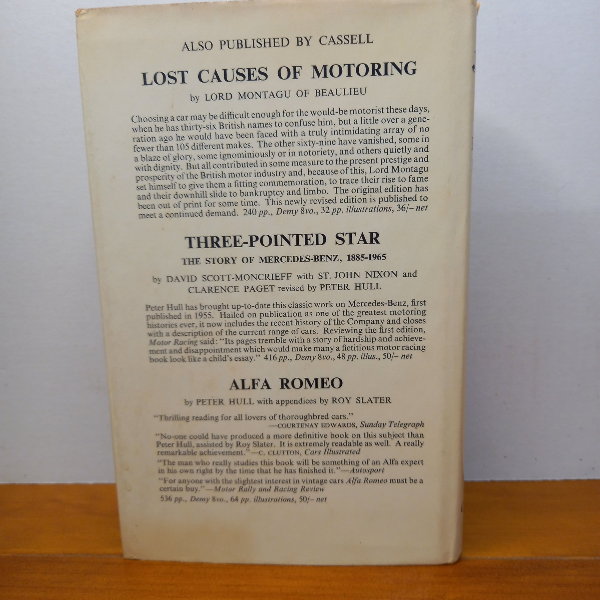 Jaguar: A Biography by Lord Montagu of Beaulieu (3rd Edition, 1967)-Book - Vintage Automotive Book-Tilbrook and Co