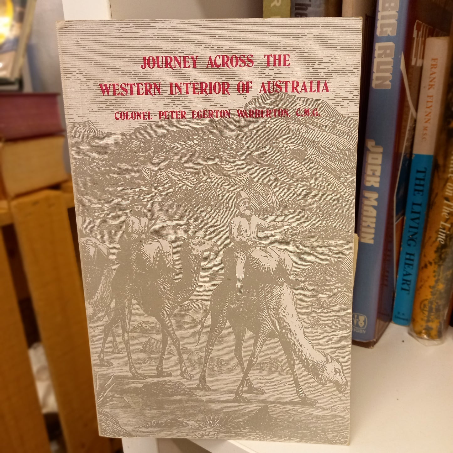 Journey Across the Western Interior of Australia by Peter Egerton Warburton – Hesperian Press Facsimile (1981)-Book - Australian Exploration & Indigenous Contact History-Tilbrook and Co