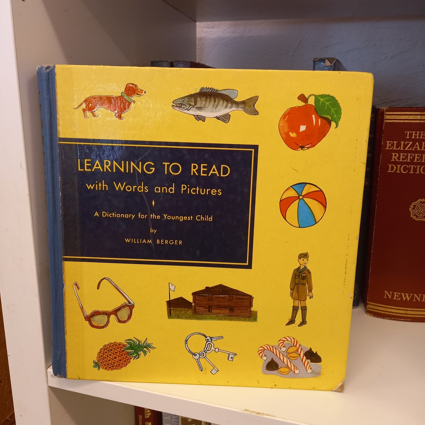 Learning to read with words and pictures A dictionary for the youngest child by Willam Berger-Book-Tilbrook and Co