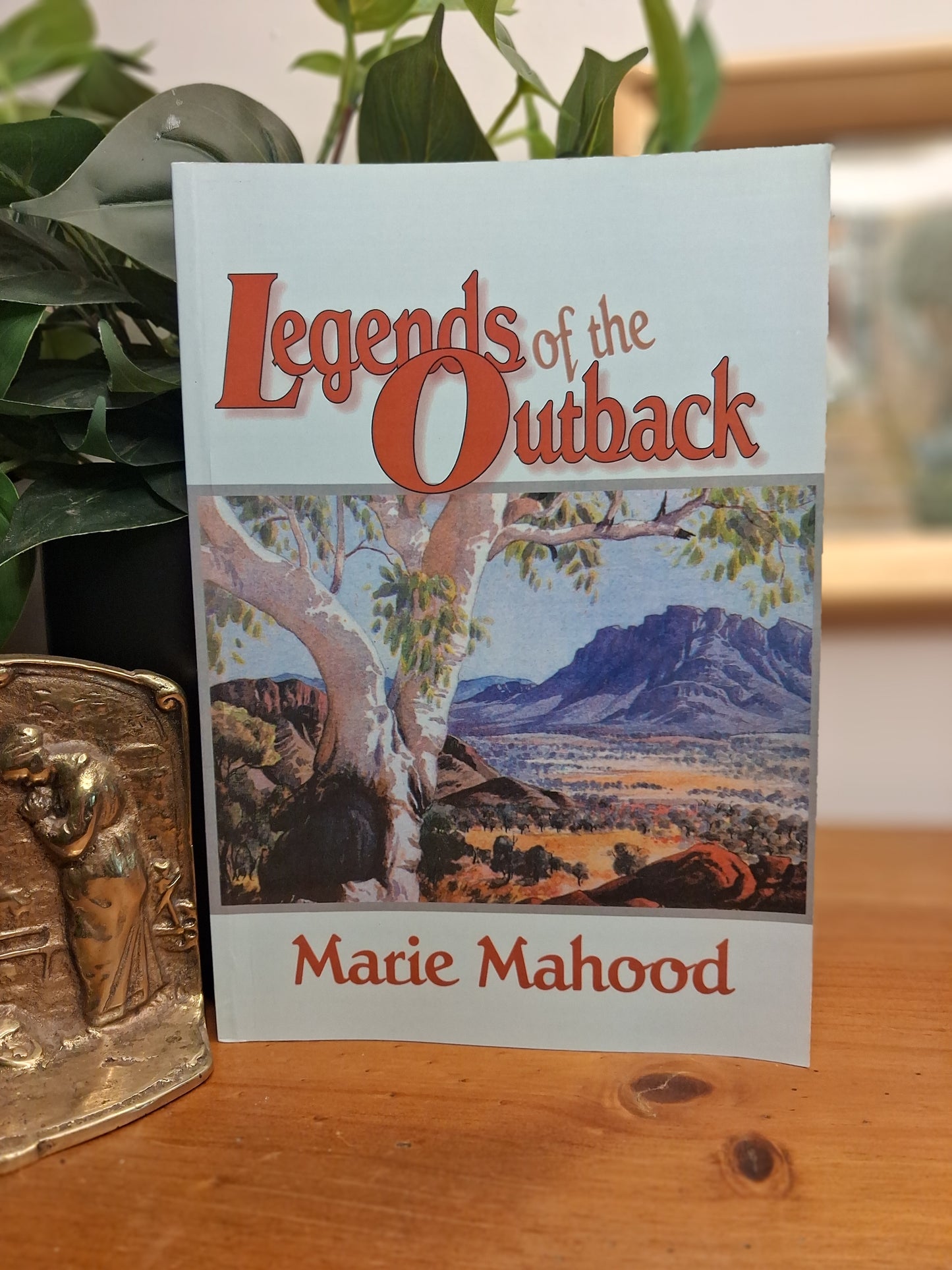 Cover of Legends of the Outback by Marie Mahood, a softcover book of Australian outback biographies and frontier stories.