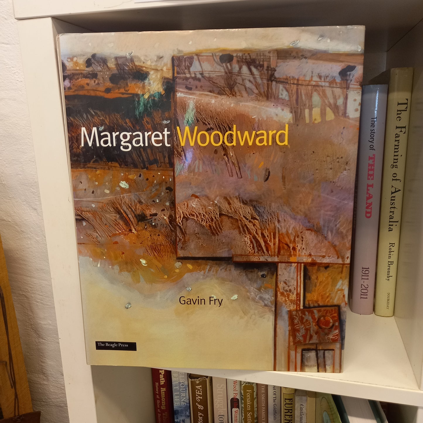 Margaret Woodward: Paintings 1950–2007 – Selected by Lou Klepac, Intro by Gavin Fry (2008, Beagle Press)-Books-Tilbrook and Co