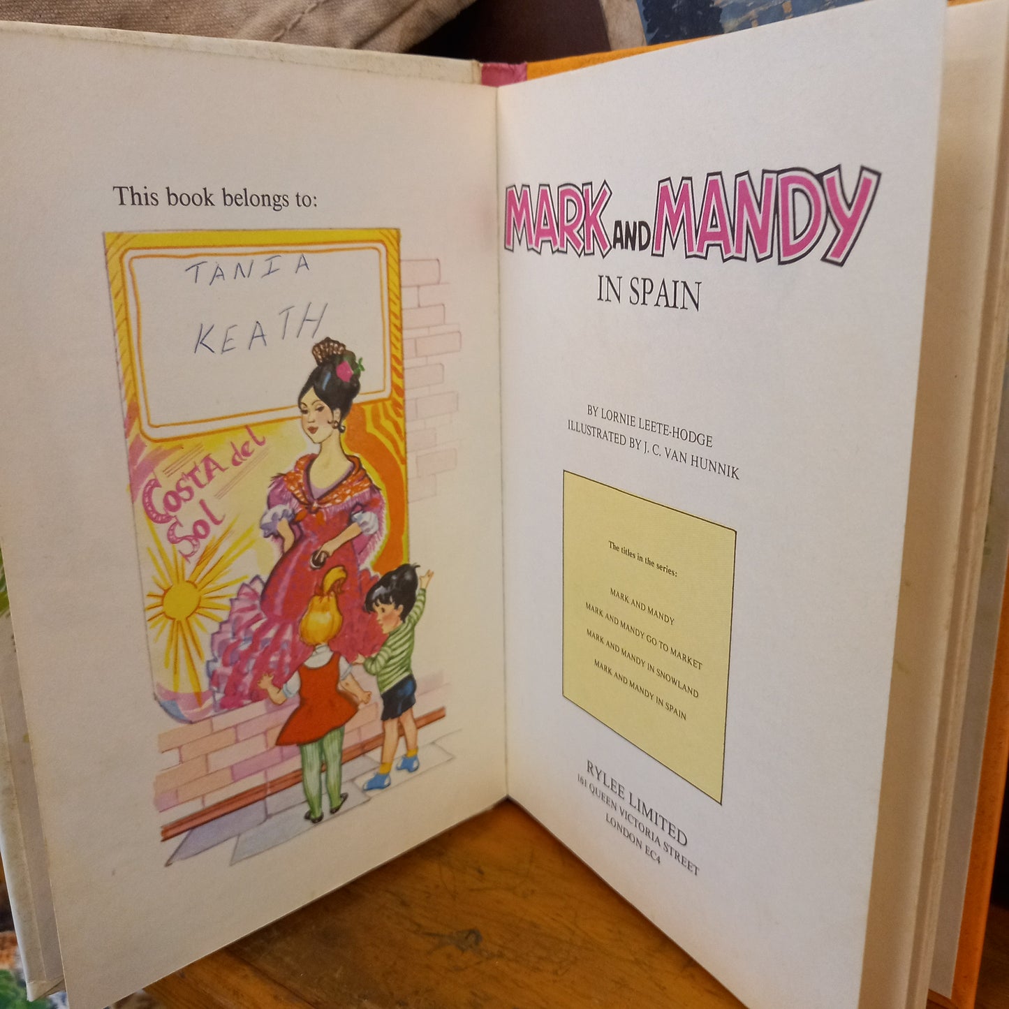 Mark and Mandy Go To Snowland by Lornie Leete-Hodge-Tilbrook and Co