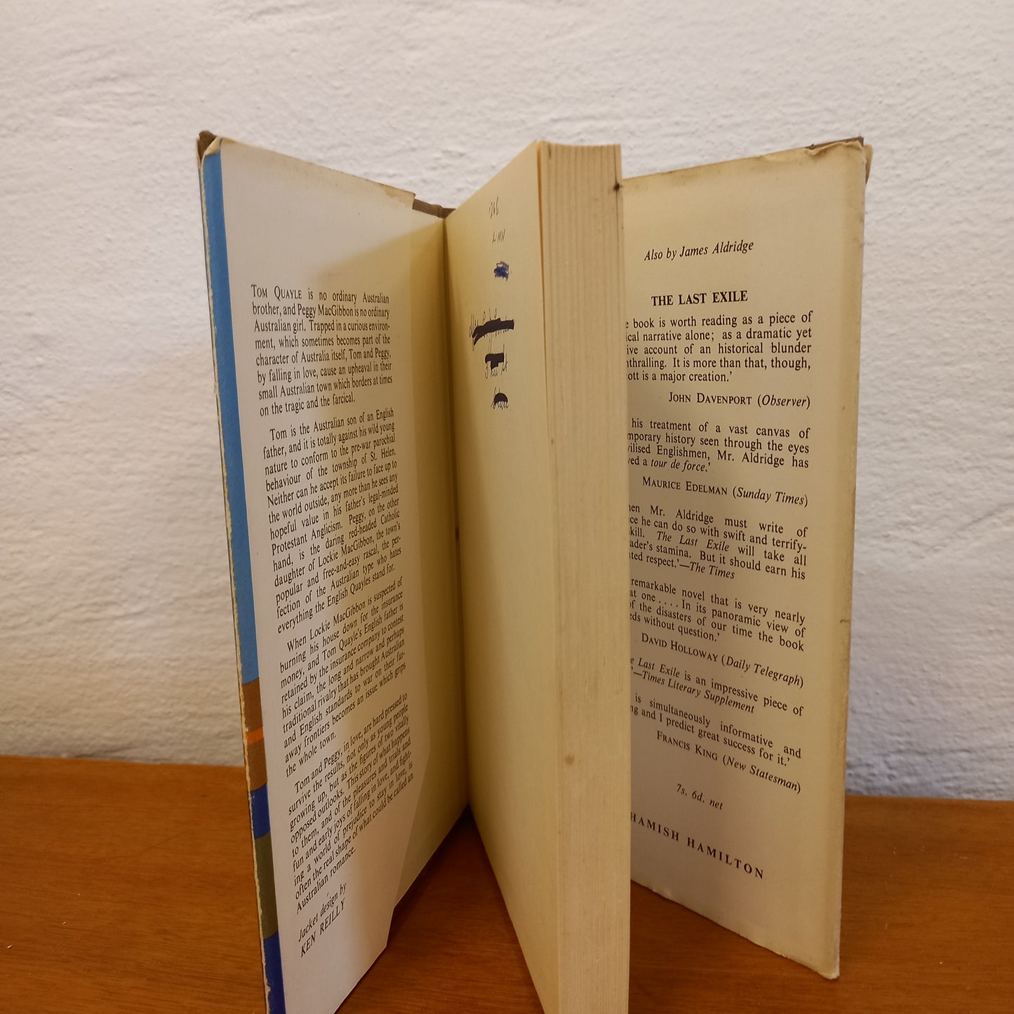 My Brother Tom A Love Story by James Aldridge-Book-Tilbrook and Co