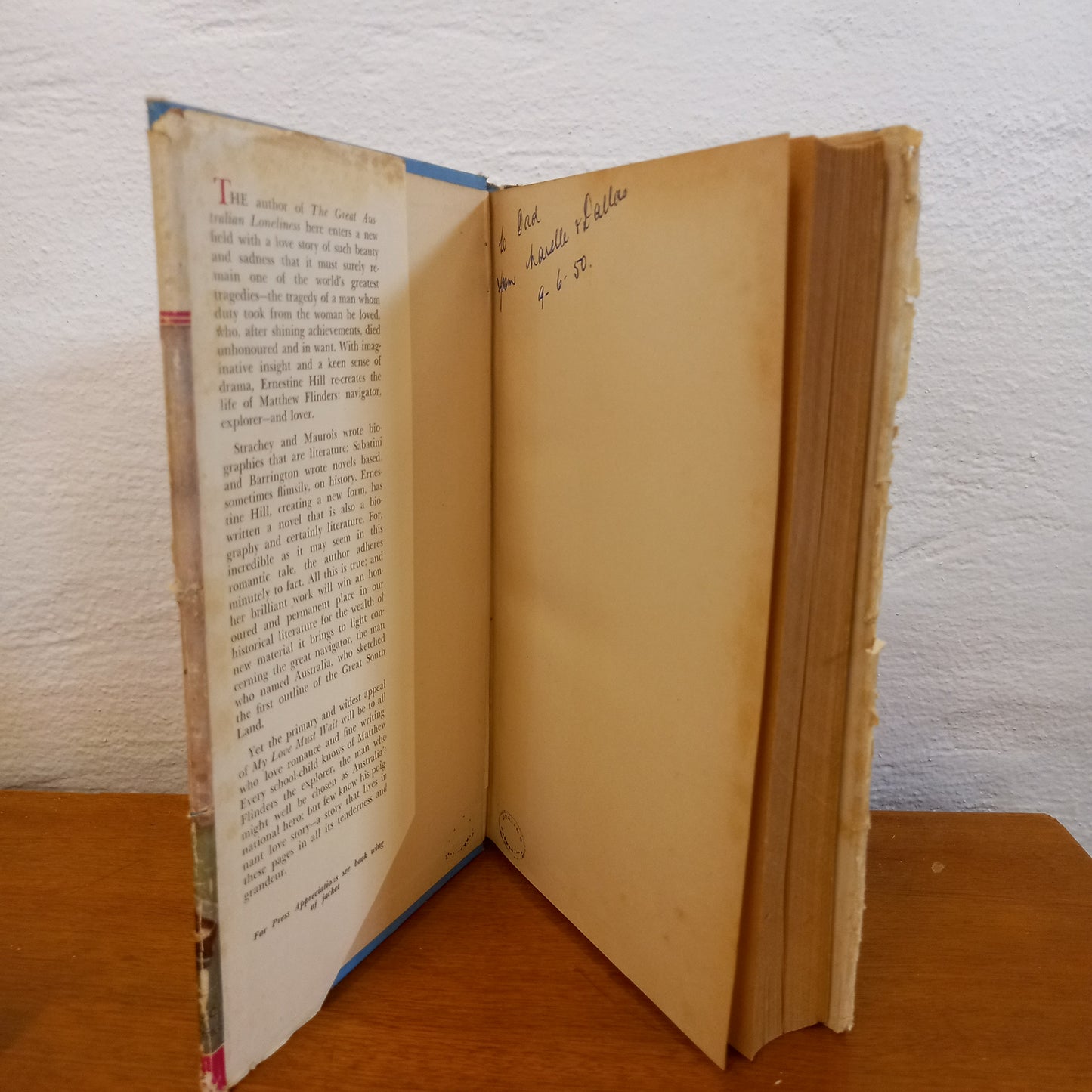 My Love Must Wait by Ernestine Hill-Book-Tilbrook and Co