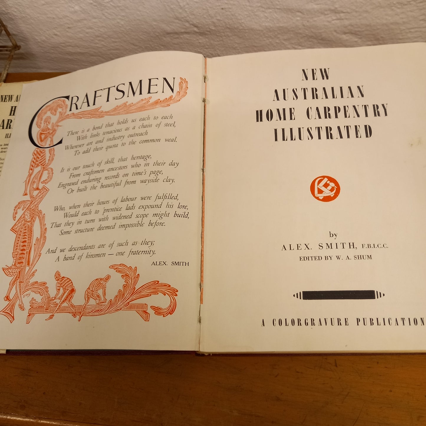 New Australian Home Carpentry Illustrated by Alex Smith-Book-Tilbrook and Co