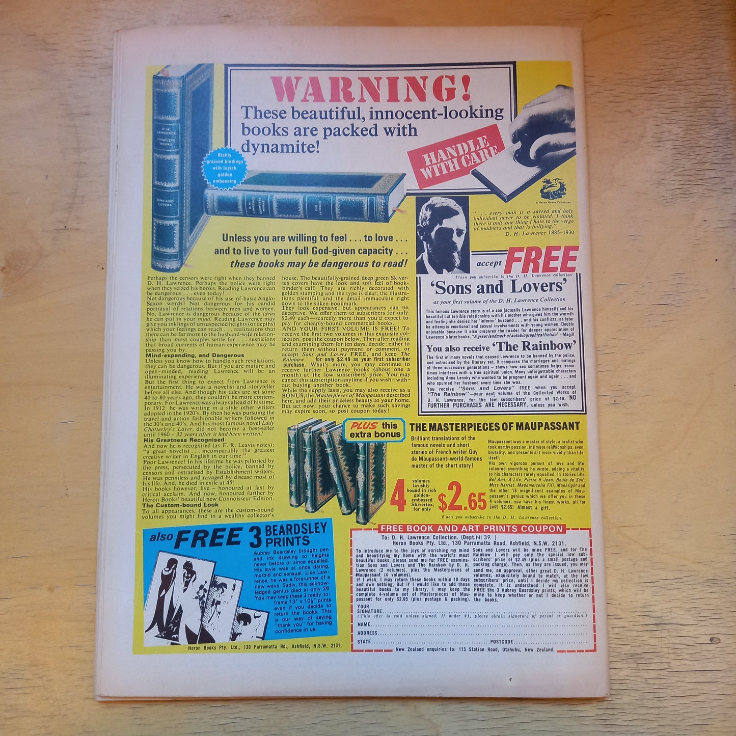 Vintage Magazine New Idea March 22 1969-Vintage Magazines > Women’s Magazines > 1960s Ephemera-Tilbrook and Co